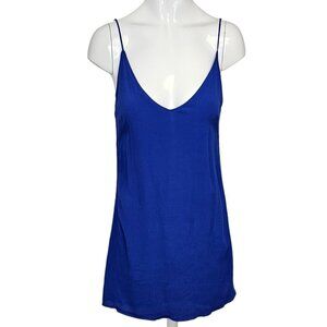 Aritzia Wilfred Free Vivienne Camisole Mini  Dress Blue Size XXS